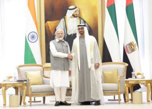 INDIA & UAE joint statement